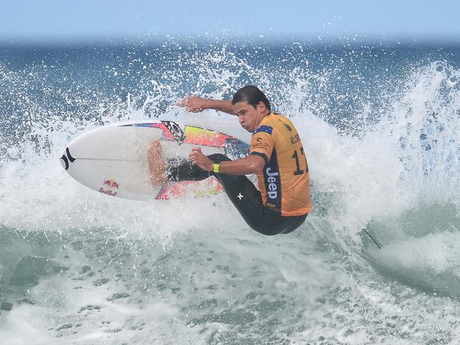 Fanning says Julian Wilson could be Australia’s next champ. Picture: Jason Sammon