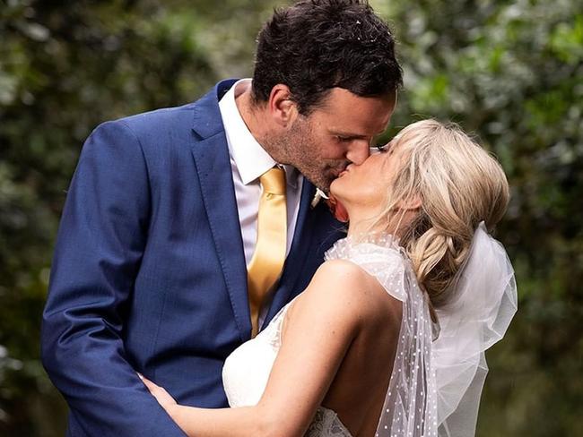 MAFS star Jessika Power with her husband Dino Hira. Picture: Instagram