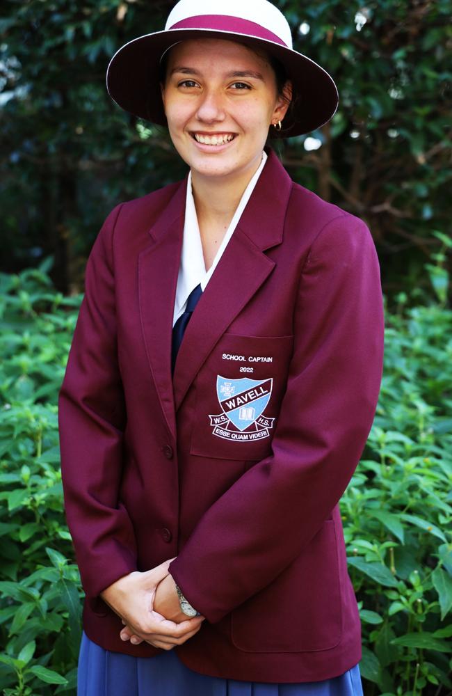 Priya Drago, Wavell State High School, school captain.