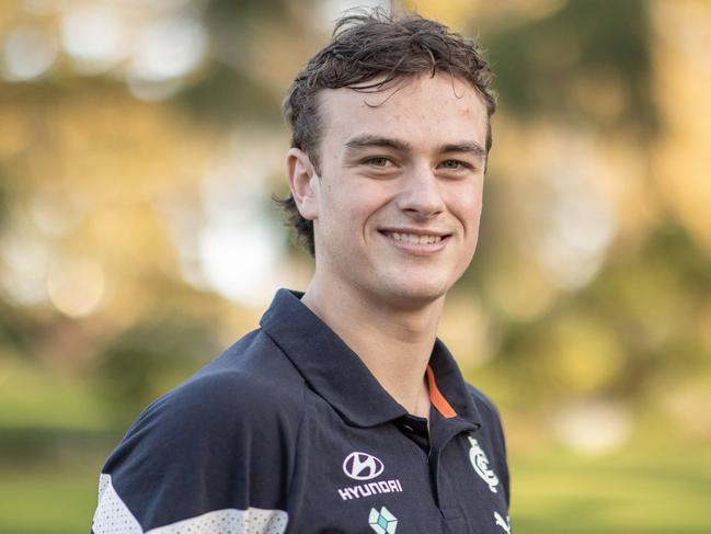 Carlton VFL's Will White is turning heads.