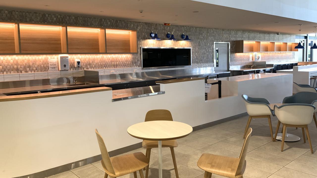 The Taste Whitsundays team says their new cafe/bar will encourage people to arrive early for their flights to enjoy a high-quality drinking and dining experience. Picture: WRC