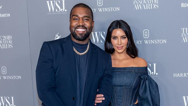 West and Kardashian split last year. Picture: Mark Sagliocco/WireImage