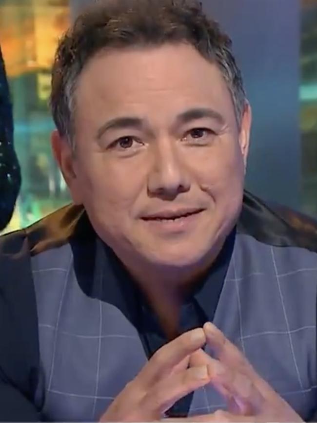 A confused Sam Pang on the show.