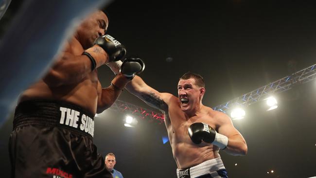 Gallen has plenty of fight experience. Picture: Brett Costello