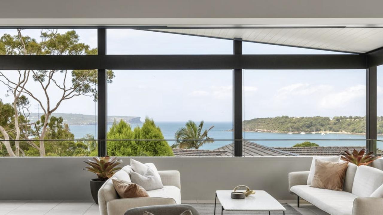 It boasts harbour and ocean views.