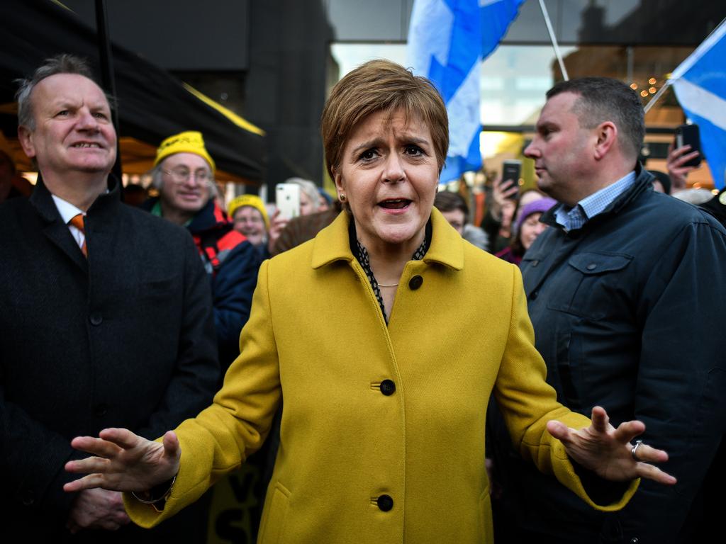 Scottish First Minister Nicola Sturgeon wants Scotland to stay in the EU but leave the UK. Picture: Jeff J Mitchell/Getty Images.