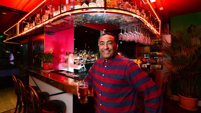 Jessi Singh has been opening restaurants throughout the pandemic, including Mr Brownie Rooftop. Picture: Nicki Connolly.