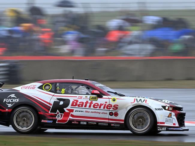 Andre Heimgartner overcame horrendous conditions to claim victory in the ITM Taupo Super400. Picture: Getty Images