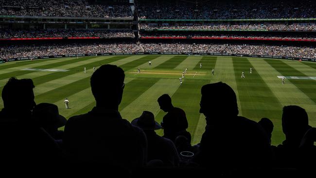 The MCG has been bathed in sunshine this Boxing Day Test meaning no need for the new lights to be employed