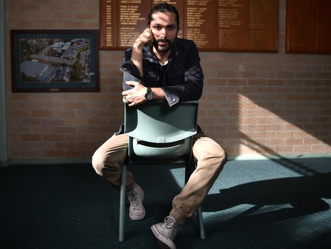 Luka Lesson at Champagnat Catholic College. Picture: Flavio Brancaleone