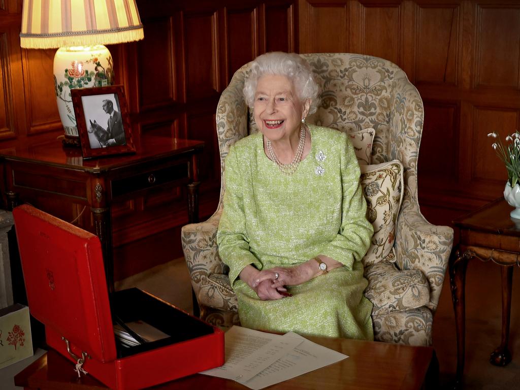 Queen Elizabeth II is photographed at Sandringham House to mark the start of Her Majesty’s Platinum Jubilee Year. She will reportedly travel to Sandringham for her birthday. Picture: Getty Images