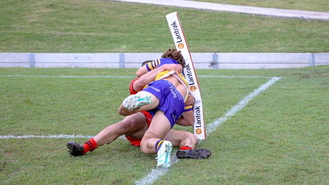 Cooper Nelson went close in just the second minute Picture: DC Sports Photography