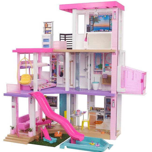 Barbie dreamhouse playset.