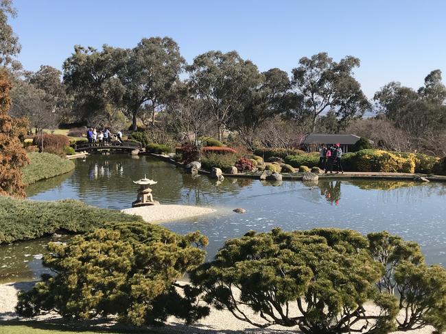 Japanese Gardens at Cowra. Picture: Mercedes Maguire