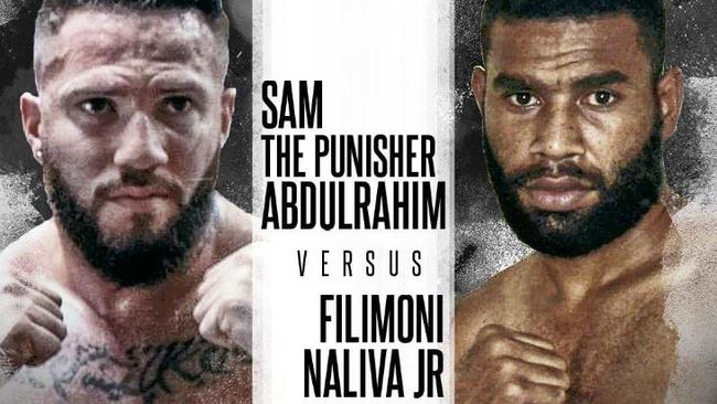 Abdulrahim will take on Fijian Filimoni Naliva Jr. Picture: Supplied