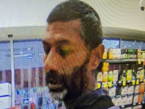 Police are trying to find this man after he assaulted a woman yesterday.