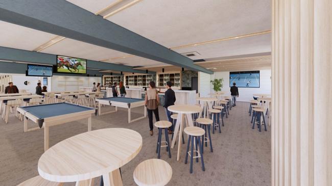 The sports bar has been overhauled. Photo: Supplied