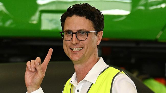 Transport Minister Bart Mellish. Picture: Lyndon Mechielsen/Courier Mail