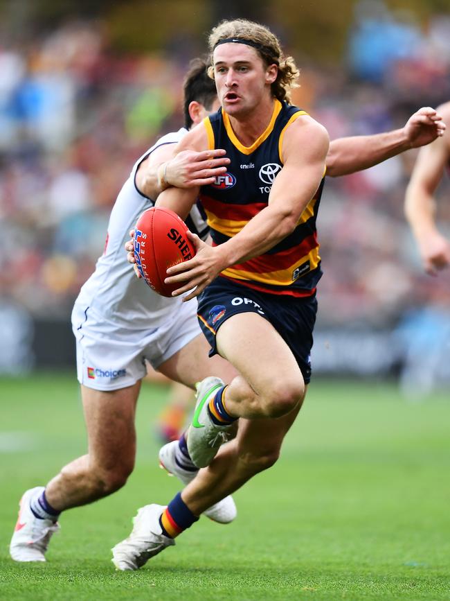 Sam Berry suffered an ankle injury at training. Picture: Mark Brake/Getty Images