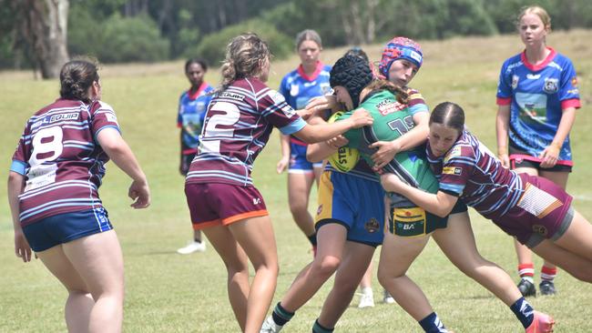 Faces of the CQ Capras under-17 and under-19 girls open trials at St Brendan's College, Yeppoon, on November 16, 2024. Photo: Pam McKay