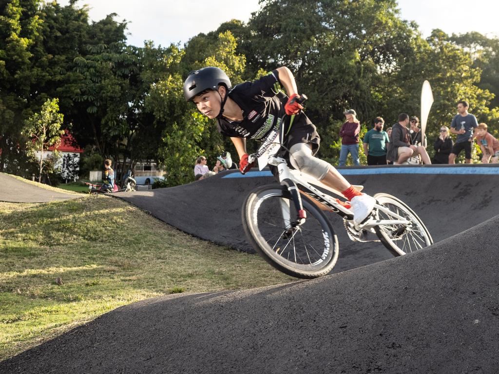 Mountain bike riders from across Australia descended on the Pioneer Valley at the weekend for the inaugural Rocky Trail Entertainment Fox Superflow at Finch Hatton in July, 2024. Picture: Rocky Trail Entertainment