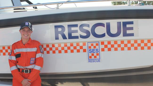 SES volunteer Beatrice Walladge.