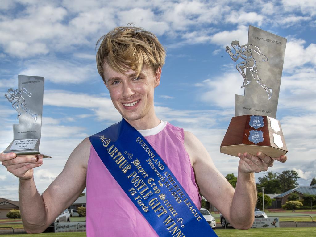 Hamish Macintosh, winner of the 2025 Arthur Postle Gift. Picture: Nev Madsen.