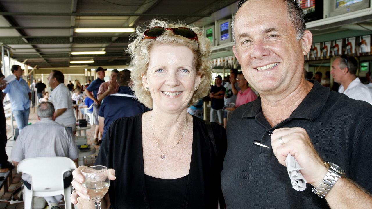 2009: Paula and Paul Cervetto at the Ipswich Turf Club for the New Year’s Eve celebration. Photo: Sarah Harvey