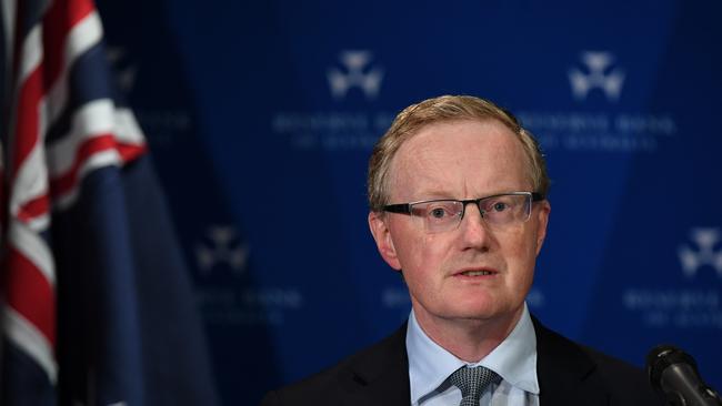 Reserve Bank of Australia governor Philip Lowe. Picture: AAP