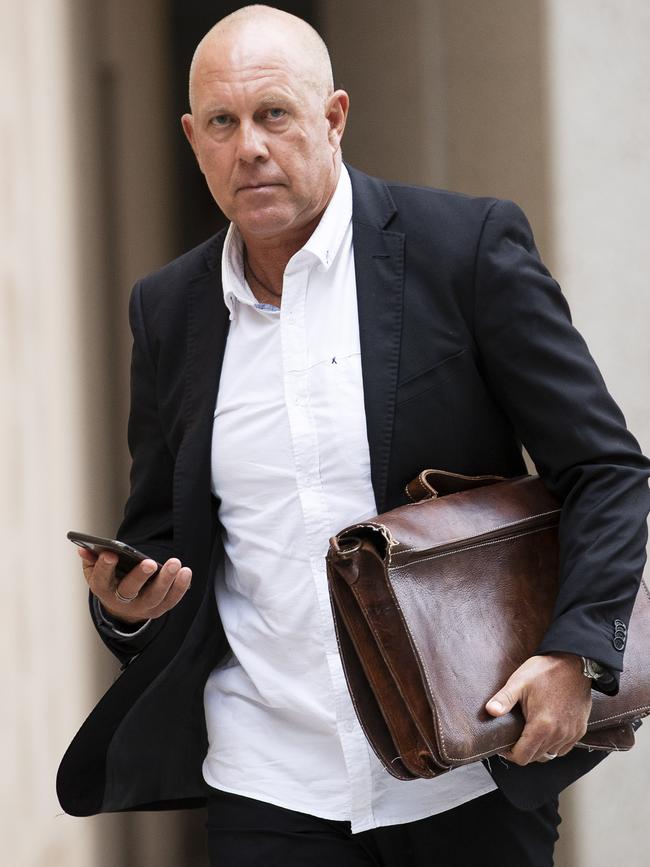 Steven Snow outside the Federal Court in Brisbane today. Picture: Attila Csaszar/AAP