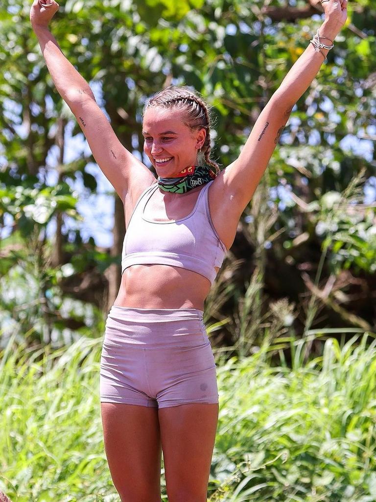 Survivor winner Liz Parnov lost 10kg on the show Gold Coast Bulletin