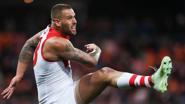 Lance Franklin will be hoping for an injury-free year in 2019. Picture: Phil Hillyard