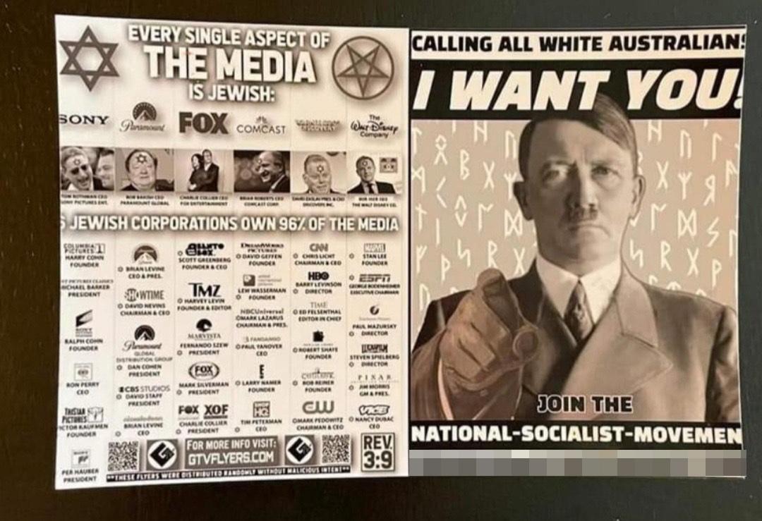 Neo-Nazi Flyers Dropped In Inner-city Brisbane Letterboxes | The Australian