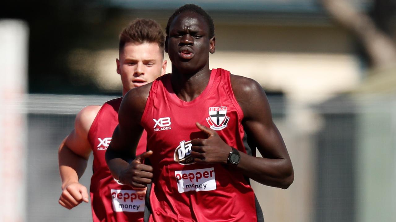 Tom Jok has been picked up by Essendon after training with St Kilda.