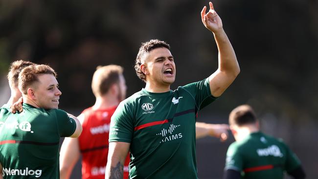 Latrell Mitchell will return for the Rabbitohs this weekend. Picture: Brendon Thorne/Getty Images