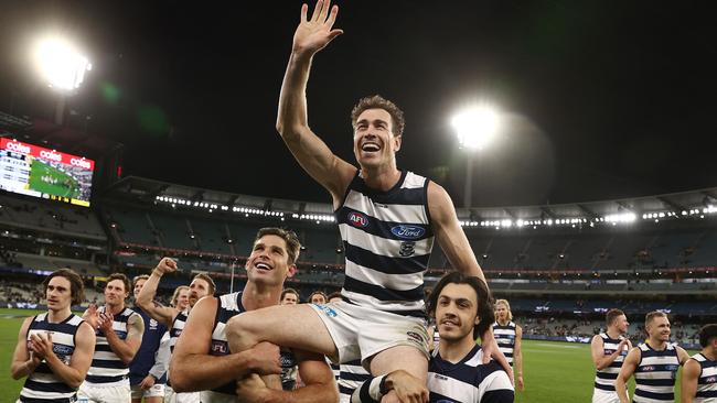 Jeremy Cameron cost the Cats plenty but has been worth the big price. Picture: Michael Klein