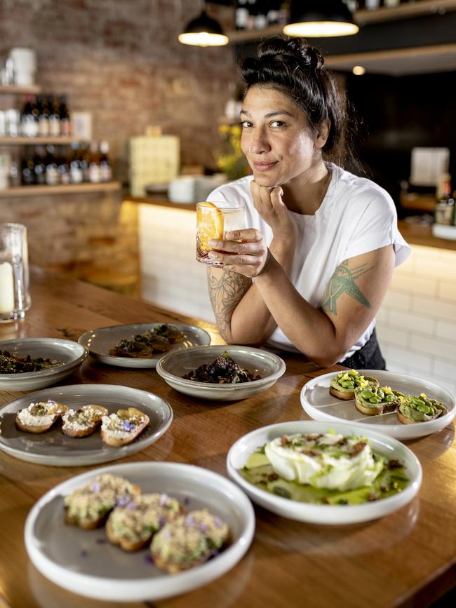 Manager of South Hobart wine bar Jyoti Bindu. Picture: Eddie Safarik