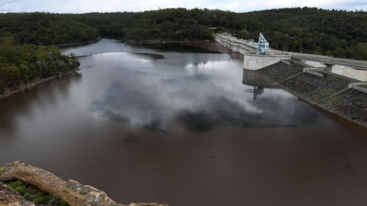 The Warragamba Dam earlier. Picture: NCA NewsWire/Bianca De Marchi