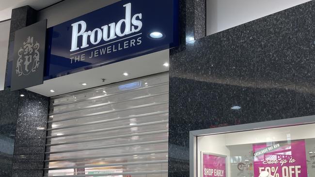 Prouds the Jewellers at Westpoint Blacktown shopping centre. Generic photos.