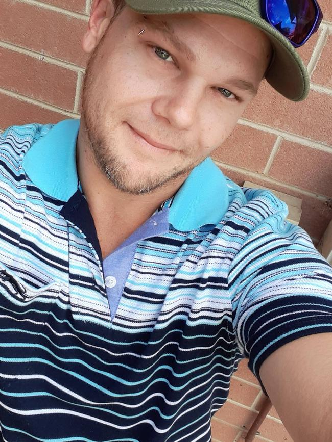 Ashley John McGregor, who is accused of the manslaughter of his baby son.