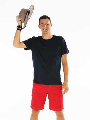 Tomic ready to head into the South African jungle. Picture Nigel Wright.