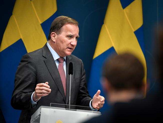 Sweden's Prime Minister Stefan Lofven. Picture: AFP