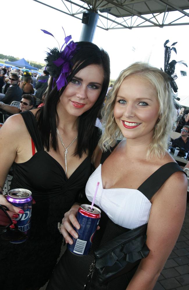 Donna Shipway and Kathryn Wilson in 2009. Picture: Barry Leddicoat