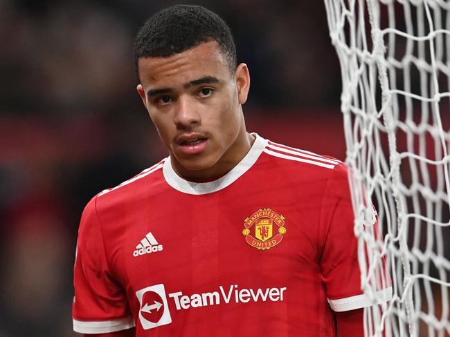 Manchester United has parted ways with Mason Greenwood. Picture: Paul Ellis/AFP