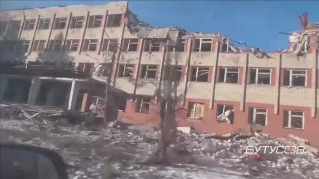 A drive through Ukraine's devastated Bakhmut