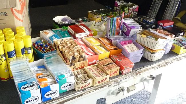 Tobacco seizure at Port Augusta on October 09, 2024. Picture: SA Police.