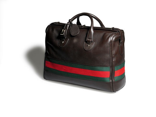 leather overnight bag $140 by ben sherman