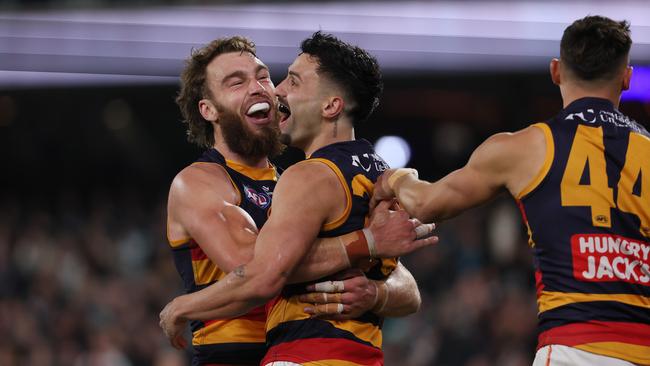 Izak Rankine you star. (Photo by James Elsby/AFL Photos via Getty Images)