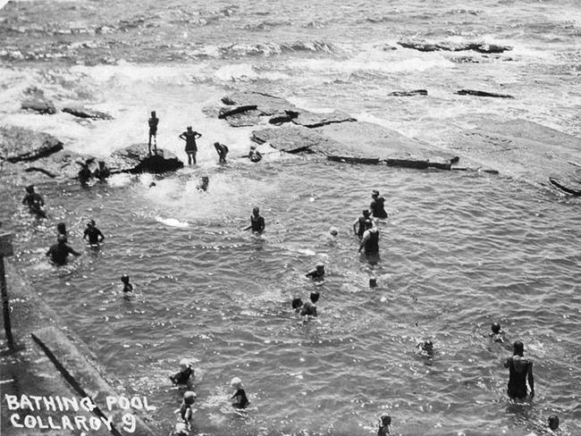 Collaroy rock pool in the 1920s. Photo State Library of NSW