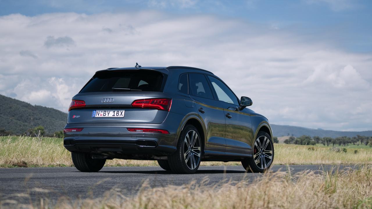 The diesel SQ5 is actually faster than the petrol-powered version.